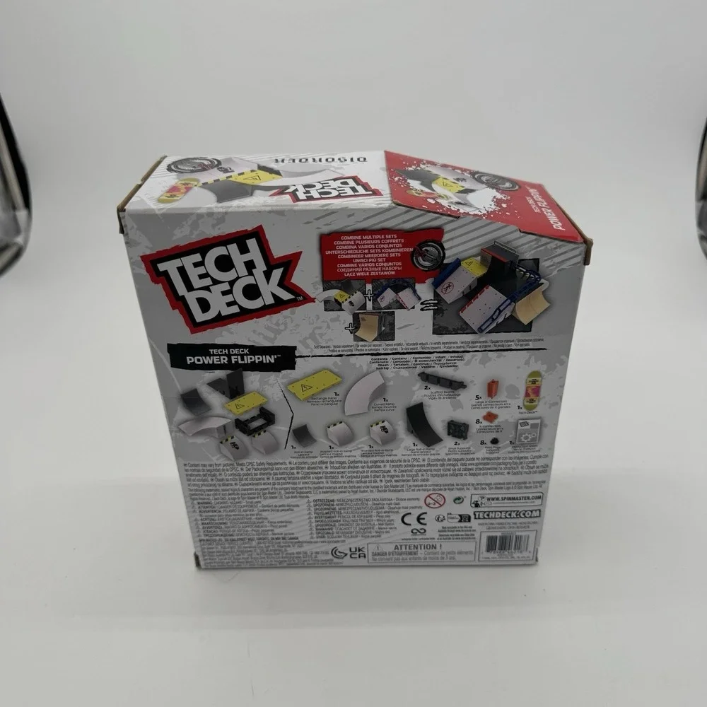 Tech Deck Lot 2‎ Power Flippin Disorder Pyramid Point Baker Skate Park Set